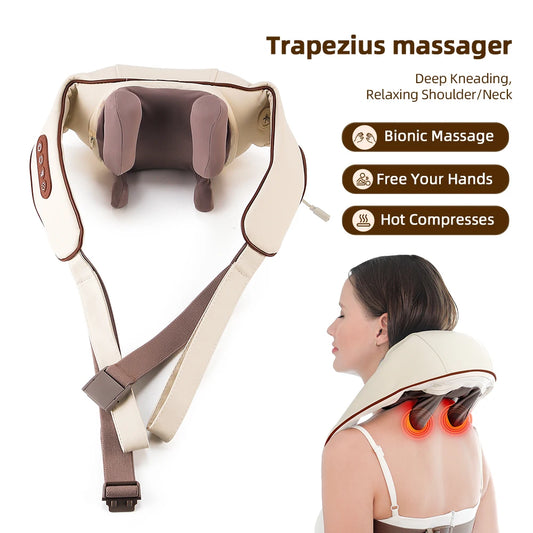 Neck & Shoulder Massager With Heat